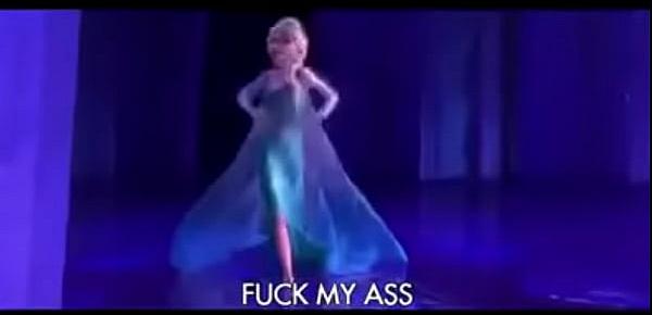  ELSA SCREMING BECAUSE OF THE MULTIPLE DICK IN HER ASS